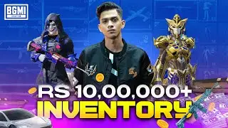Rs. 10,00,000+ @BattlegroundsMobile_IN Inventory | REGALTOS