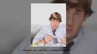 chris brown - sleep at night ( sped up ) 💤💤💤