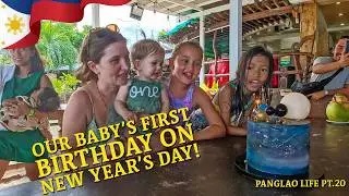 Aurora's Turns 1! | British Family Celebrates Baby's First Birthday & New Year in the Philippines 🇵🇭