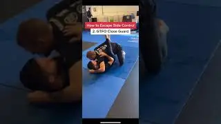 Break Free!⛓: 3 ways to Escape Side Control in Nogi JiuJitsu