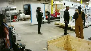 Goldberg Brothers tube metal laser cutter installation