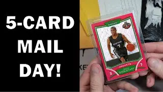 It's Mail Time...A Red Refractor, Football 1/1, HOF Patch, and More!