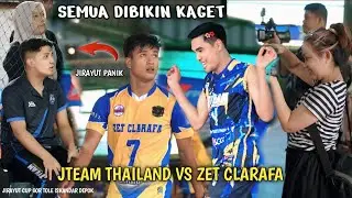 JIRAYUT HADIRKAN PEMAIN TOP THAILAND||Jteam vs zet clarafa jirayut cup depok