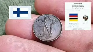 COIN STORY: FINLAND RUSSIAN EMPIRE COIN #coin #coinsworthmoney #numismatics #coincollection