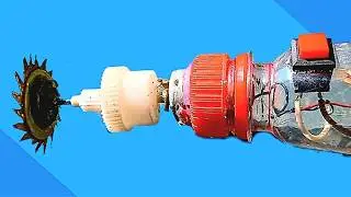 How To Make  Mini Dremel Grinder Using DC Motor & Plastic Bottle || mct tube 