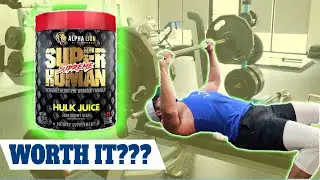 PRE WORKOUT SUPPLEMENT DRINK REVIEW [Alpha Lion Hulk Juice]