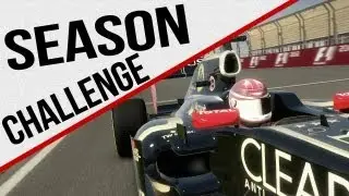 F1 2012 Gameplay - Season Challenge - Austin, Texas - Commentated