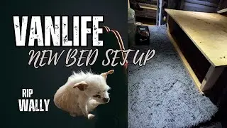 New bed set up 👍🏻 👎   Dodge Grand Caravan / no build