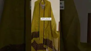 ORGANIC LINEN SUITS @THARI AVAIL NOW #linensuits #oraganiclinensarees #sareescollection #sar
