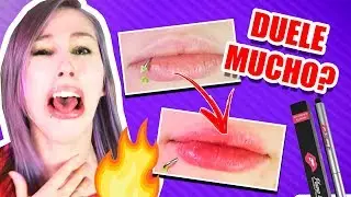 PROBANDO EL LABIAL MÁS DOLOROSO DEL MUNDO??
