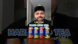 Lipton Hard Iced Tea Review!👀🍹