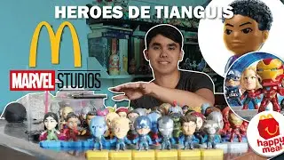 Comprando #HEROES Marvel de #mcdonalds para terminar colecciones.