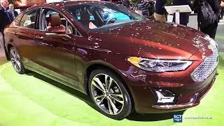 2019 Ford Fusion Titanium - Exterior and Interior Walkaround - Debut 2018 New York Auto Show