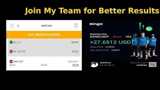 🚀 $27+ Profit in Minutes! Mastering SAND/USDT Trading on BingX 💰