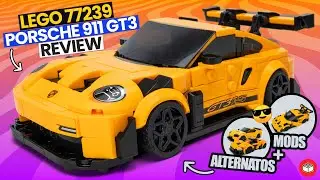 📣 REVIEW + ALTERNARTIVOS + MODS del NUEVO Porsche GT3 RS de LEGO 77239 - Espectacular 🔥