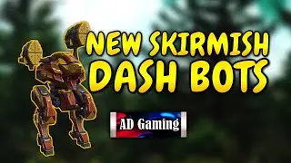 NEW DASH BOTS SKIRMISH Gameplay - War Robots Gameplay WR