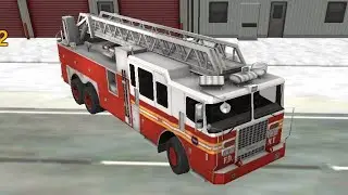 Fire Truck Rescue Simulator | Ferrara Ultra FD-100