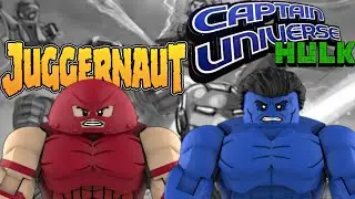 LEGO CAPTAIN UNIVERSE HULK JUGGERNAUT | AF356 AF359 | LEGO UNOFFICIAL #juggernaut #hulk #marvel