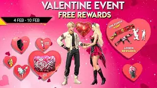 Valentine Event FREE Rewards Ff 2026 💥😯, Rose Emote Return | Free Fire New Event | Ff New Event