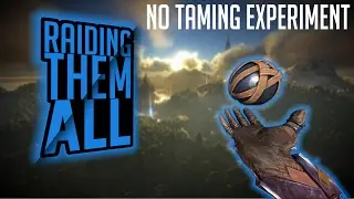 RAIDING THEM ALL! | w/ Kishko and Yocimir | ARK: Survival Evolved No Taming Experimental Server PvP