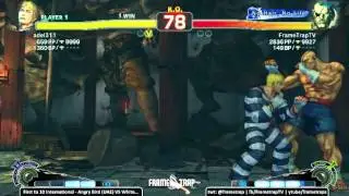 Frametrap TV First to 10 International - Angry Bird VS White Beard SSF4AE - Sunday 7th April Part 1