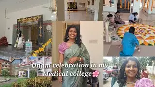 Onam celebration in my med clg🩺🌸@druniqueMBBS