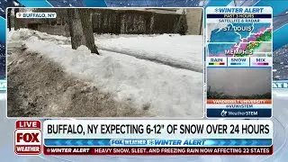 Winter Storm To Dump 6-12 Inches Of Snow On Buffalo In 24 Hour Period