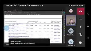 Contract Backlog Meeting Example