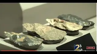 Hidden ancient Native American artifacts in Tellus Museum exhibit