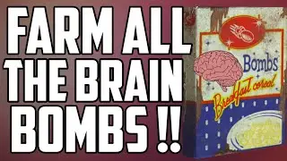 How to Farm BRAIN BOMBS Fast !! - (XP Buff) - Fallout 76