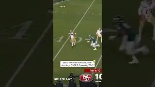 CMC anytime TD really cashed on a Jauan Jennings pass 💀 #49ers #eagles #nfl #nflplayoffs #nflmemes
