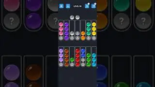 Ball Sort Level  98     Ball Sort Game - Color Puzzle Words Mobile Playlist #ballsortpuzzle