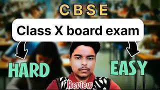 Class X board exam hard hai ya easy || reality explain by md enayat ft with experience 