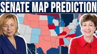 The 2026 Senate Map Based On The Newest Polls and Polling Averages!