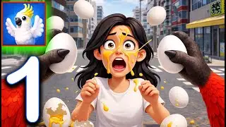 Прохождение игры Bad Parrot Prankster Bird Game, часть 1.