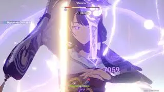 C6R1 Raiden showcase with whale supports