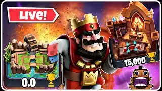 I Pushed to 15,000 Trophies with Evo Piggies ! #clashroyale #live