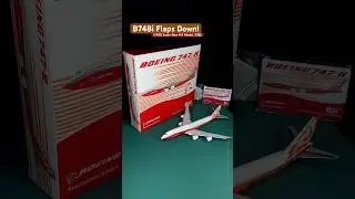 1/400 Scale Aircraft Boeing House Colors N6067E B747-8I SunRise Livery Flaps Down by HX Model 2025!