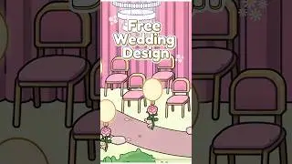 FREE Wedding Design in Avatar World #pazu #avatarworld #avatarworldhousemaker