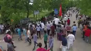 RU election 2017 abvp rajasthan university rally