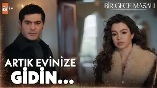 Canfeza ve Mahir köşkten ayrılıyor | Bir Gece Masalı 24. Bölüm | Unutulmaz Arşiv Sahneler