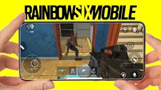 rainbow six siege mobile first gameplay🥵