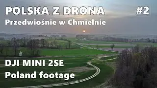 🇵🇱 Krajobrazy Polskiej wsi | Dolny Śląsk - Chmielno | Poland drone footage dji mini 2se [2024]
