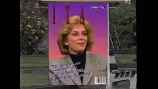 Jane Turner as Ita Buttrose - Fast Forward 1991