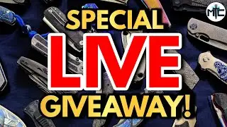 MYSTERY KNIFE GIVEAWAY LIVE! SPECIAL EVENT!