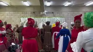 Spiritual Baptist Worship (Rock of Ages 🇺🇸visit to Mt. Pisgah in Barbados 🇧🇧) 2