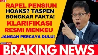 BREAKING! RAPEL PENSIUNAN 10 JANUARI 2026 HOAX? ❌ INI KLARIFIKASI RESMI TASPEN TERBARU! 📢