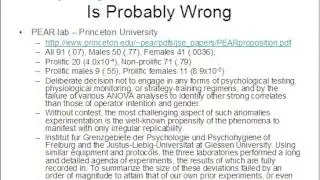 prePoF-5: Everything You've Learned About Mind-Matter Interaction Is Probably Wrong - PEAR Lab