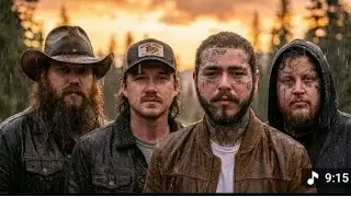 Post Malone ft Jelly Roll, Chris Stapleton, Morgan wallen - Lord Don't Let Me Fail | Music video 
