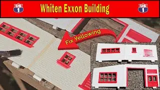 Tyco Us1 Electric 3445 Exxon Garage whiten yellowing building
